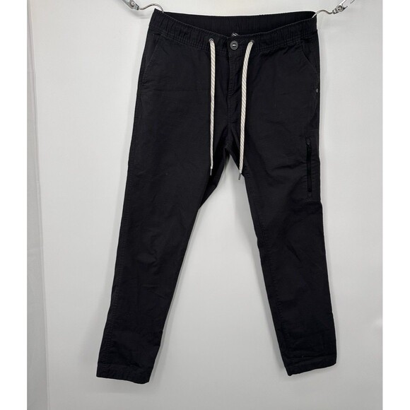 VUORI slim pants size M mens Charcoa The Rise The Shine Solid Ripstop Athleisure - Picture 1 of 11